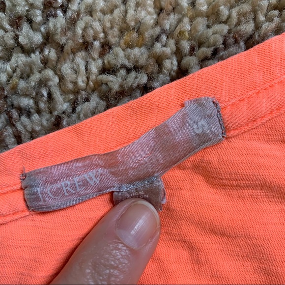 J Crew Neon Embellished Vintage Tee size Small - Picture 2 of 7